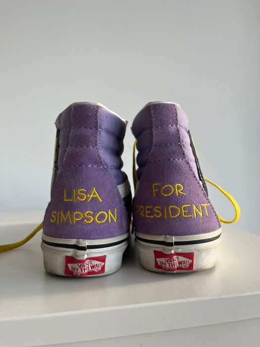 Vans coleção Simpsons