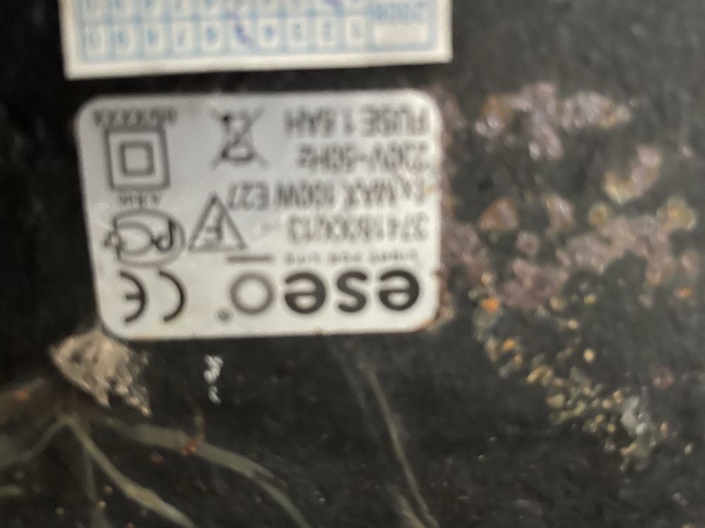 Lampa nocna Zapraszam