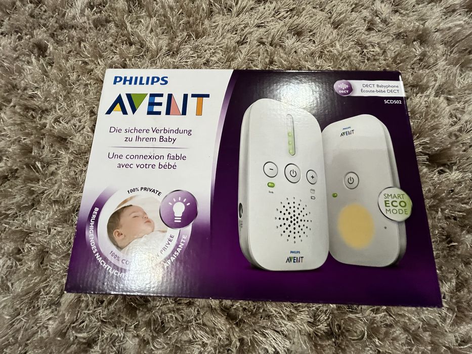 Радіоняня Philips Avent SCD502/26 — нова, у коробці