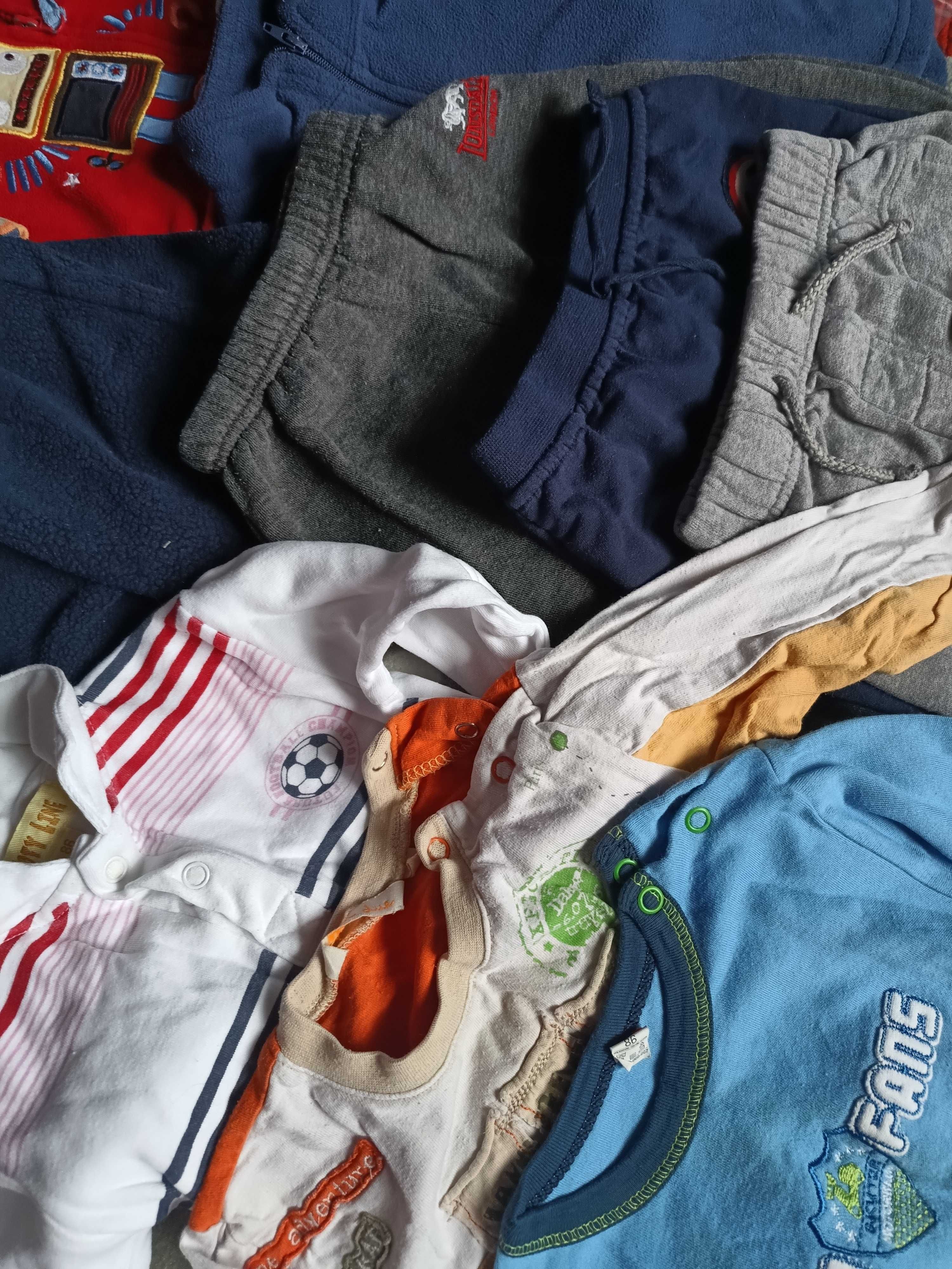 Ubranka po domu Dres spodnie bluza bluzka zestaw paka 80/86
