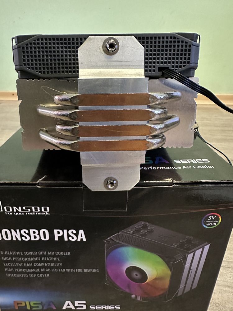 Кулер Jonsbo PISA A4 (серый)