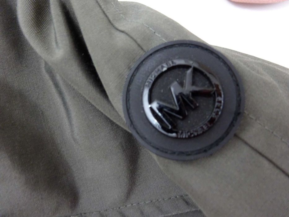 BY31 Kurtka damska zimowa Michael Kors khaki parka gruba M 38