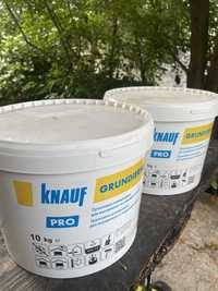 Грунтовка концентрат 1:5 Knauf Grundiermittel Pro (10 кг) желтая
