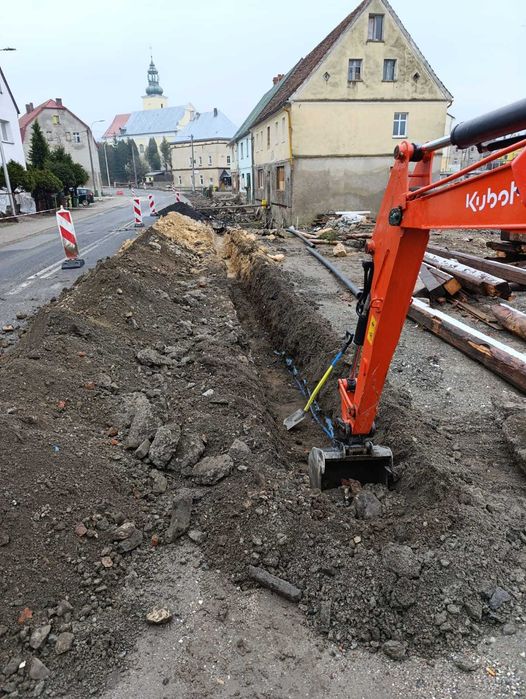 Usługi minikoparką - prace ziemne