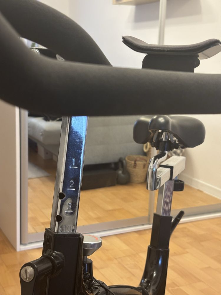 Rower stacjonarny Christopeit XL2 czarny
