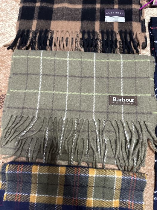 Barbour Kiltane Avoca Begg шарф шерсть