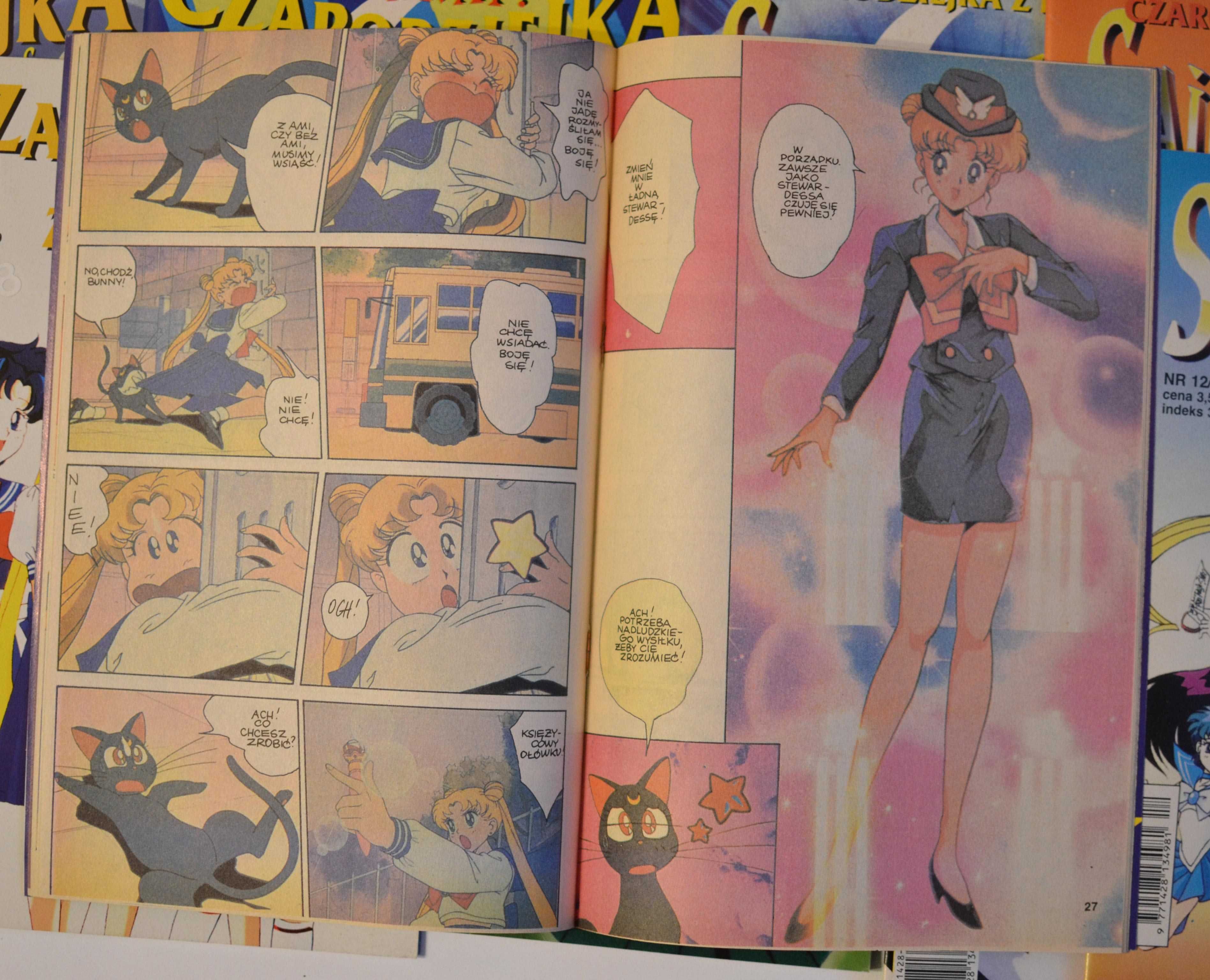 Czarodziejka z księżyca Sailor Moon 1997 tm semic Całość lub na sztuki