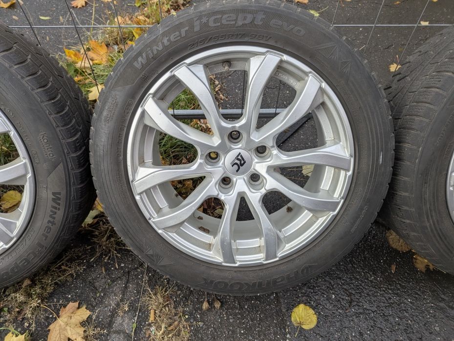 Koła alufelgi 17" 5x114,3 215/55/17 zima 7,5J ET38