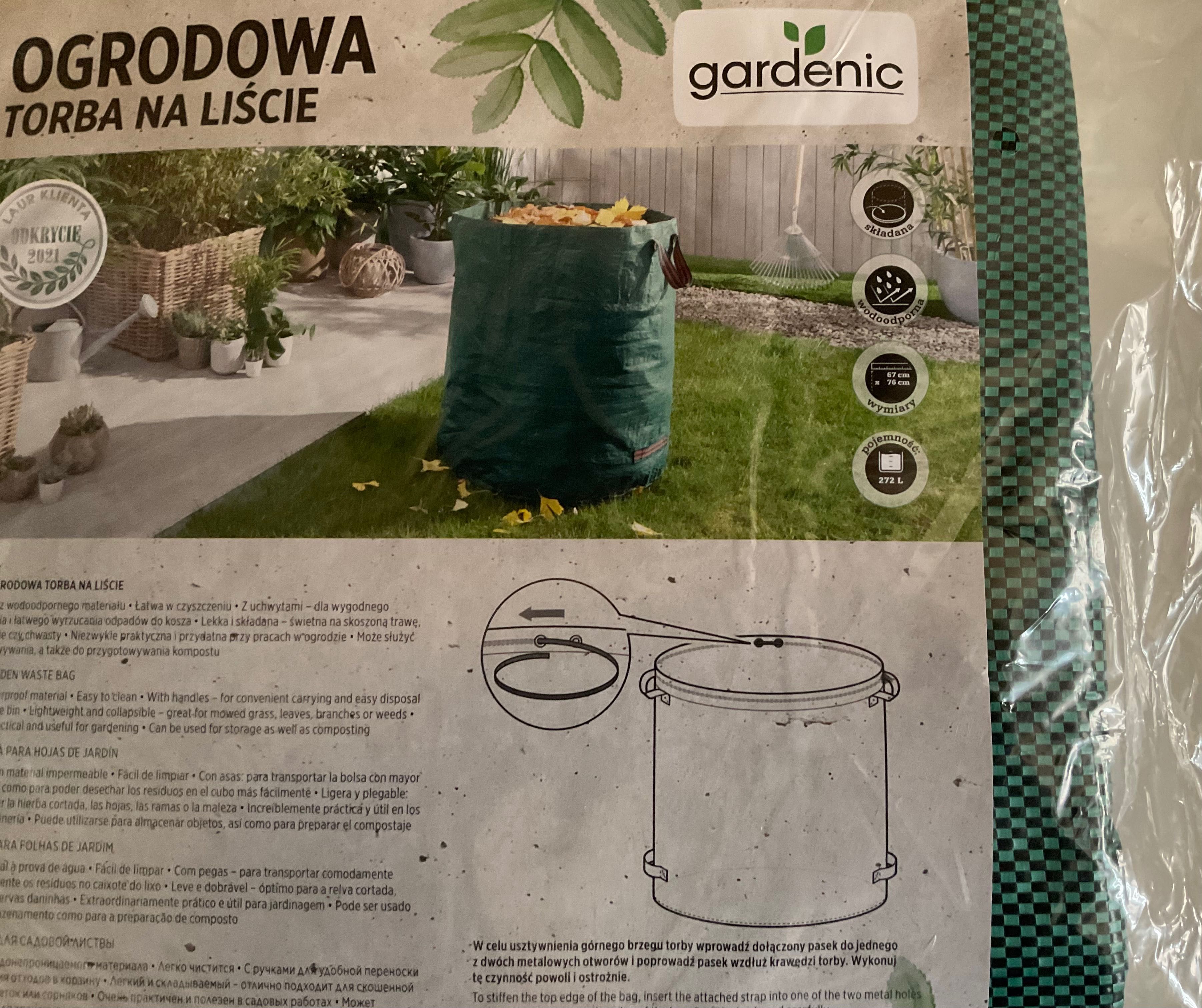 Torba Worek na liście 272 L Gardenic