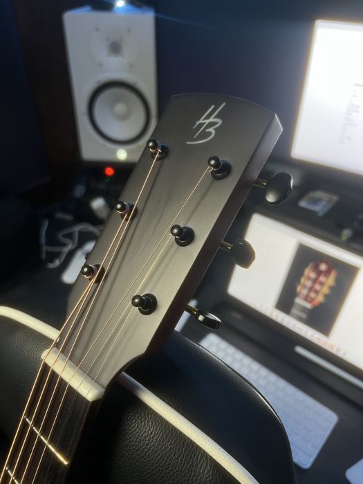 Guitarra Harley Benton CLG-70ASR CE SBK AllSolid (Eletroacustica)