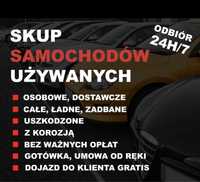 SKUP AUT 24H Gotówka Każde Złomowanie Auto skup Samochodów bez oc i pt