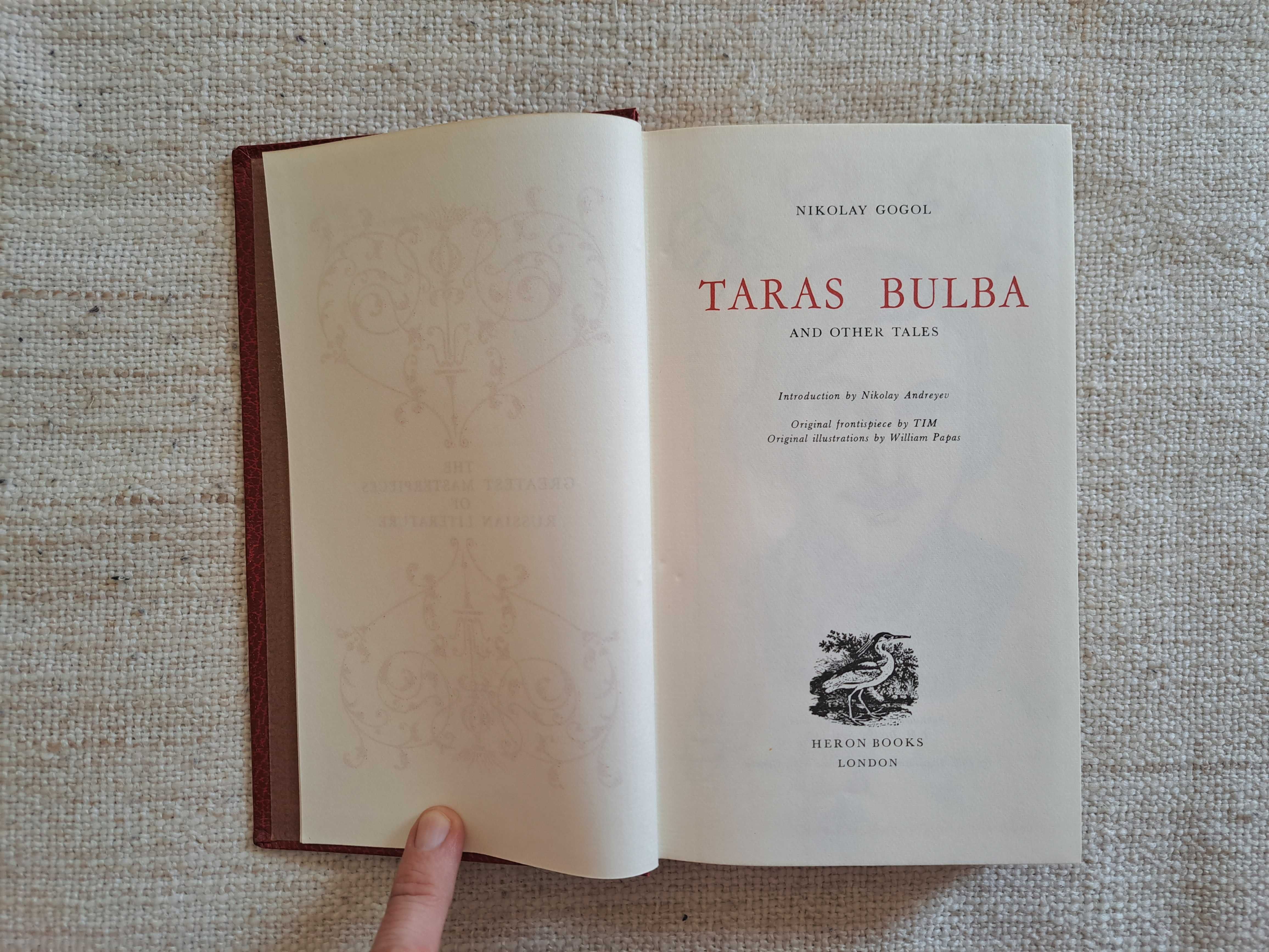 Taras Bulba i inne opowiadania. Nikołaj Gogol. Język angielski