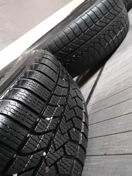 4 felgi stalowe 5x112 VW TIGUAN z oponami zimowymi 215/65r16 GOODRIDE
