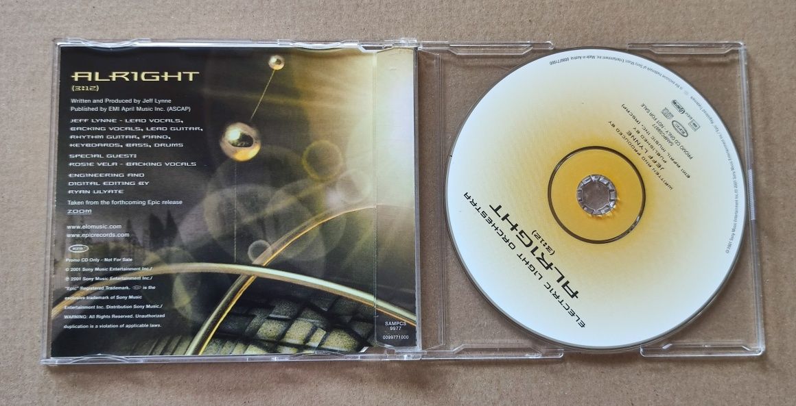 Electric Light Orchestra – Alright płyta CD singiel nowy