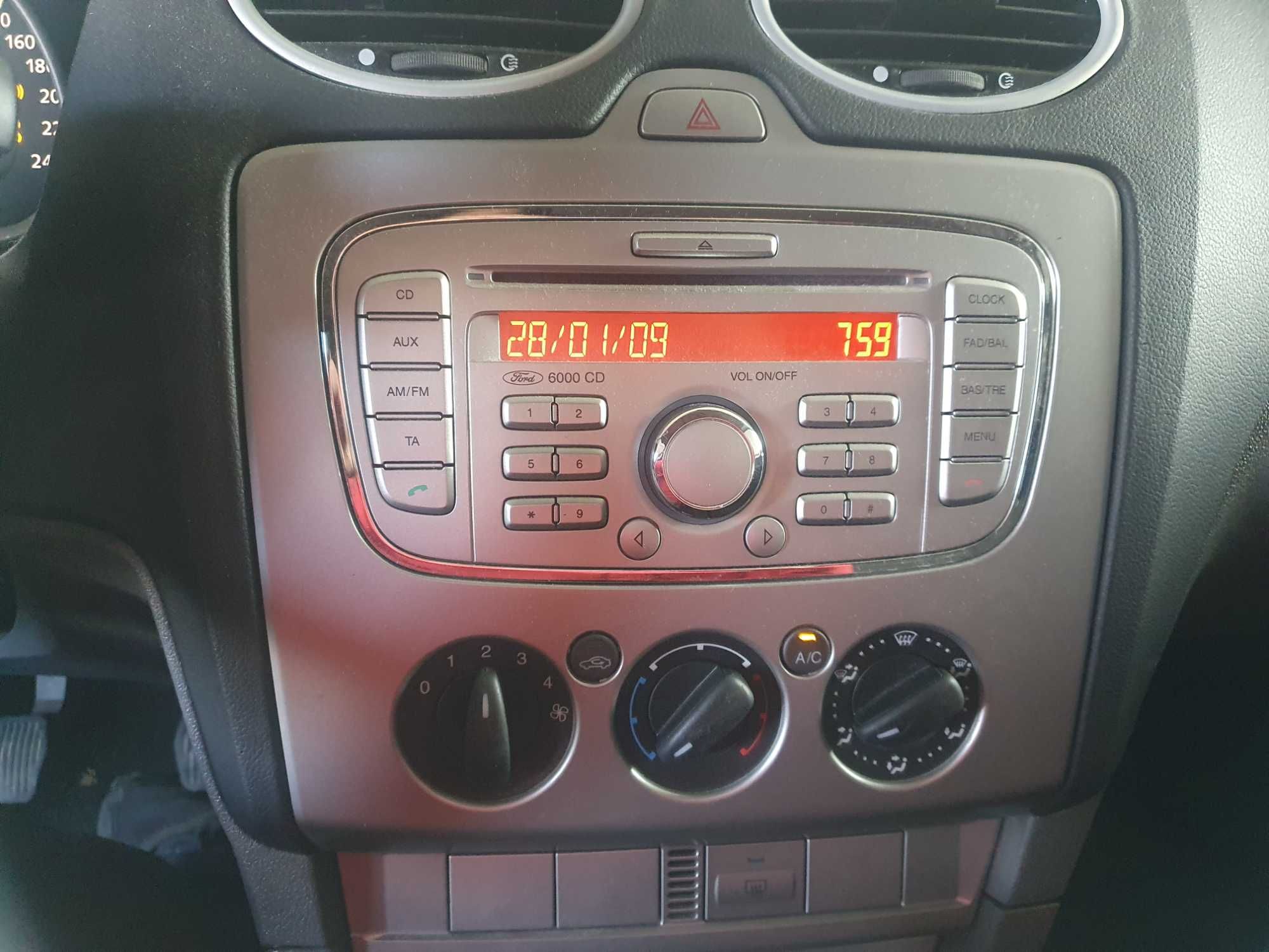 Radio 2-din oryginalne Ford Focus mk2 lift sprawne