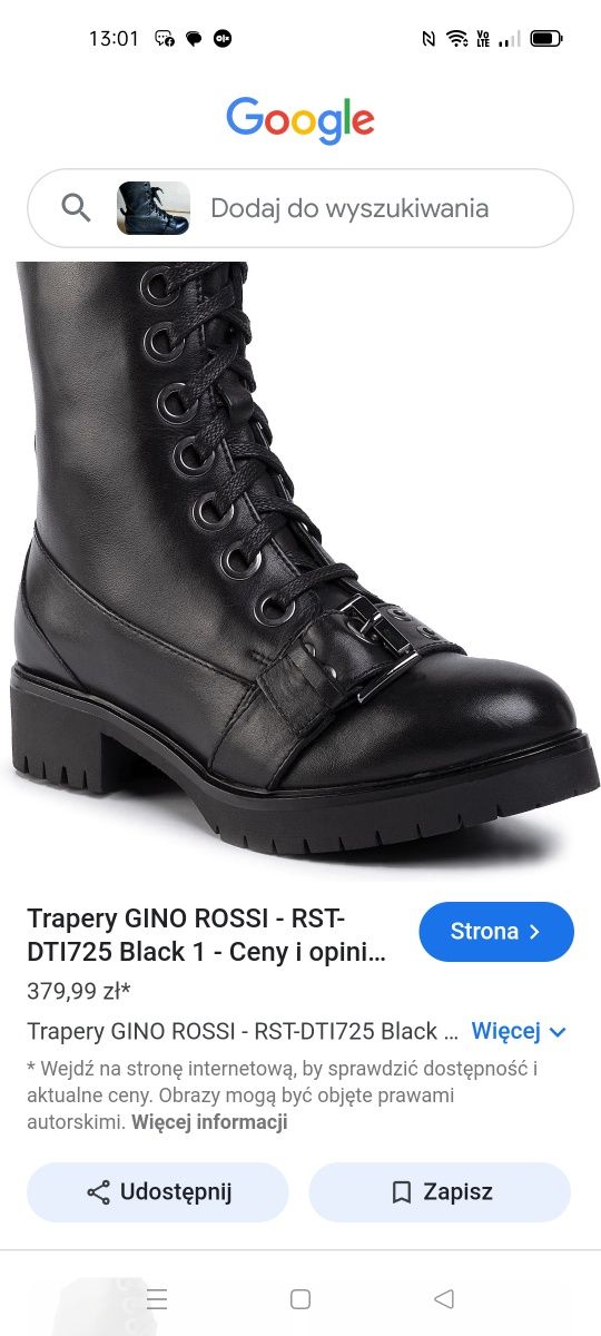 Trapery kozaki Gino Rossi 39