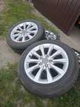 Koła Alufelgi Felgi Alusy 5x112 17  Opony zimowe 225/55/17 Audi Vw