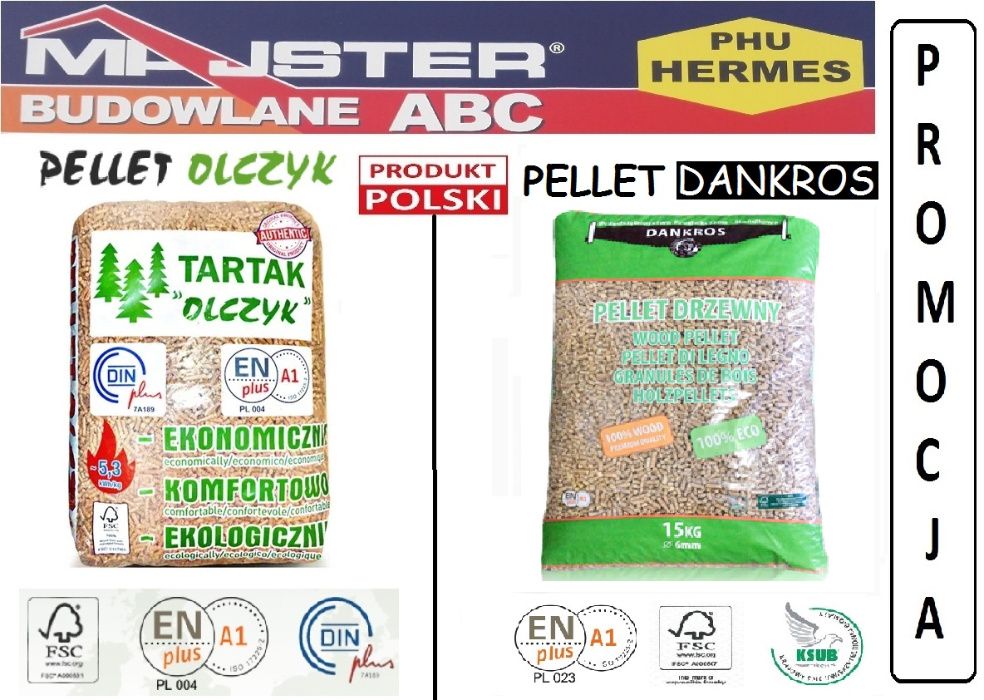 EKOGROSZEK workowany Sztygar U;TRA 28 MJ Certyfikat, Pellet Hurt Detal