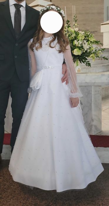 Sprzedam sukienkę komunijną dla dziewczynki z salonu Frances
