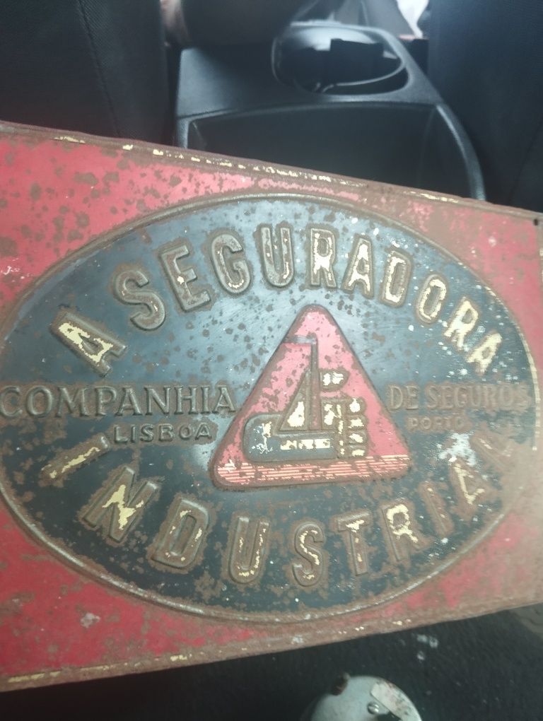 Chapa seguros antiga