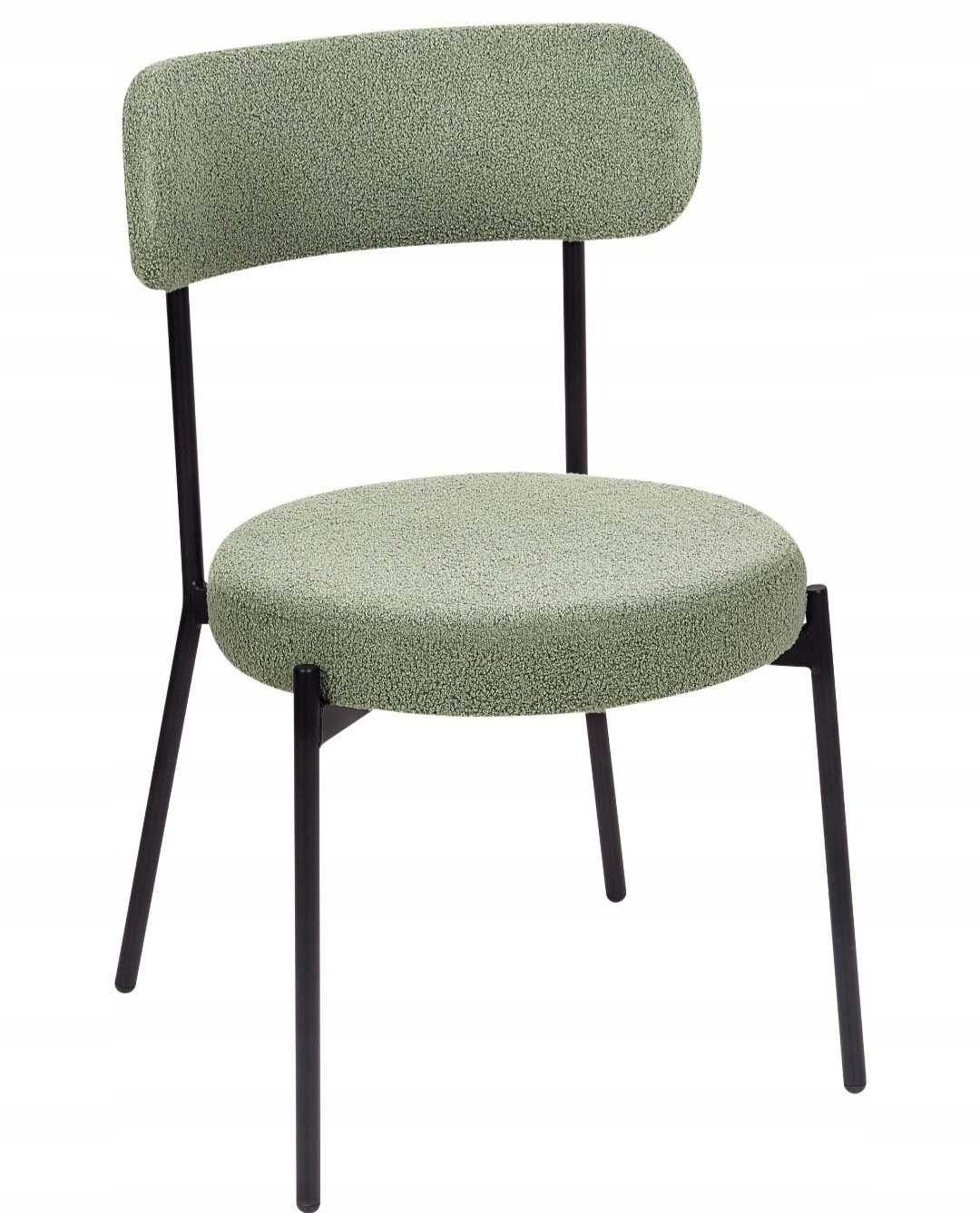 Nowe krzesło jasnozielone boho!