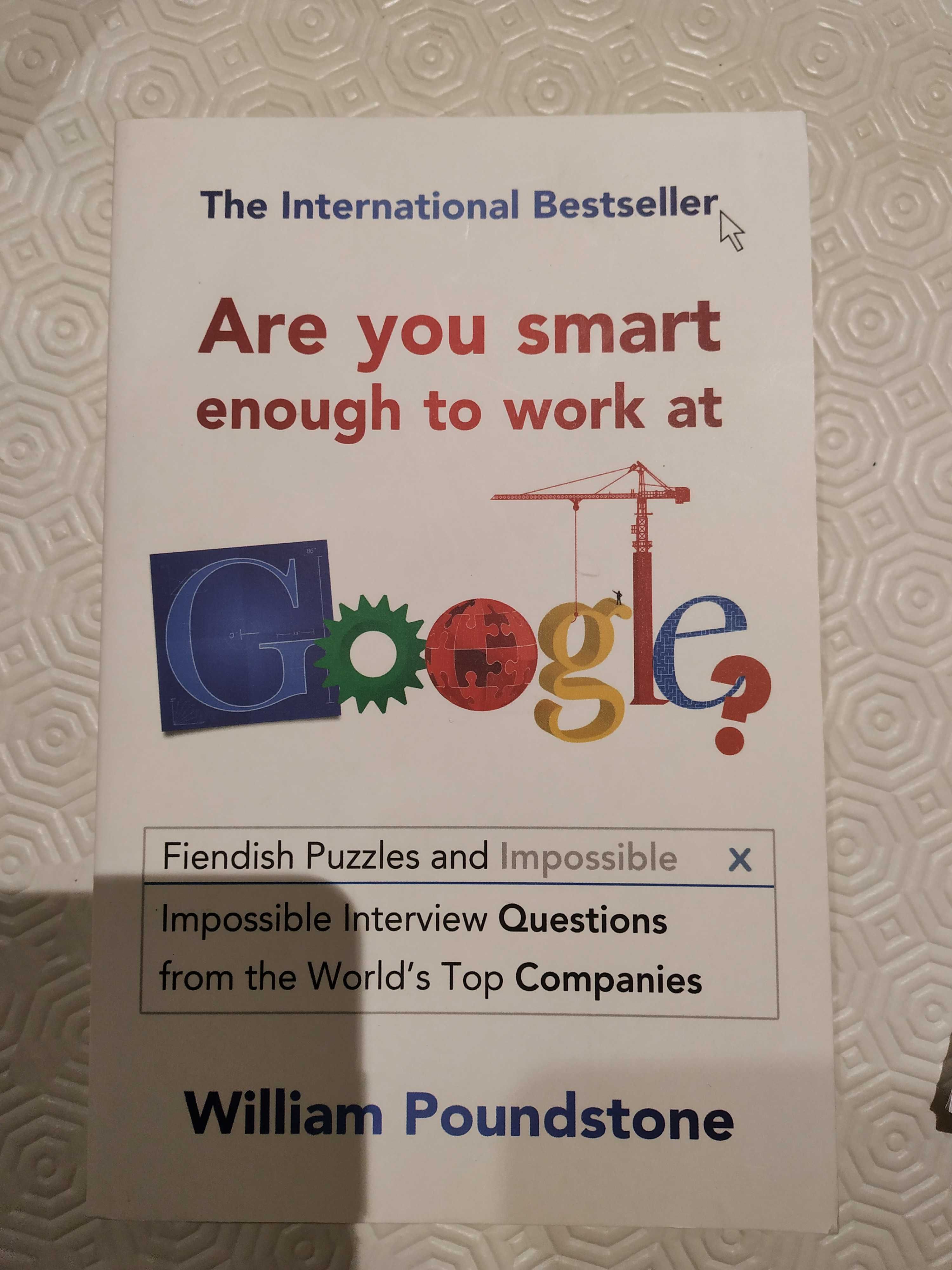 Livro "Are you Smart Enough to Work at Google?"