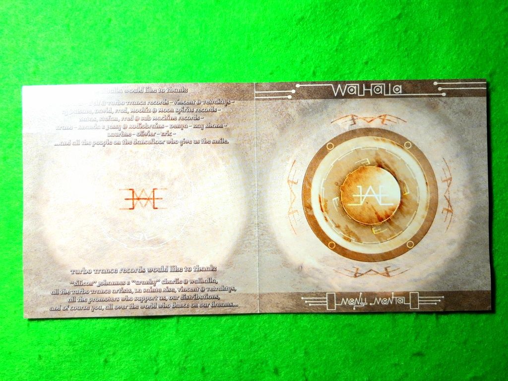 Walhalla – Menu Mental (CD, 2002)