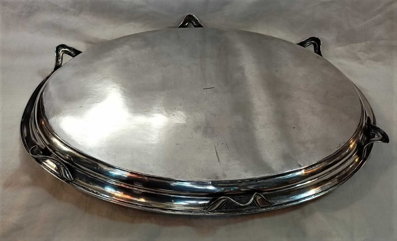 Tabuleiro Prata Dona Maria Brasão