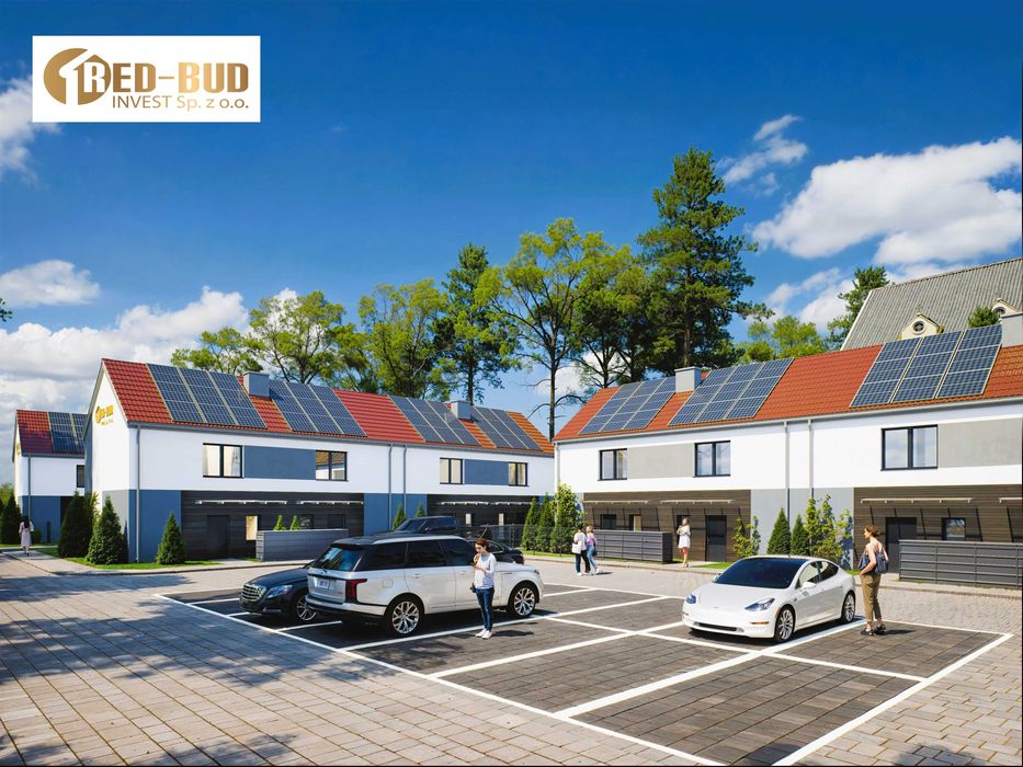 Nowe Szeregi 69 m2 Bezczynszowe, Parking, Fotowoltaika, Ogródek