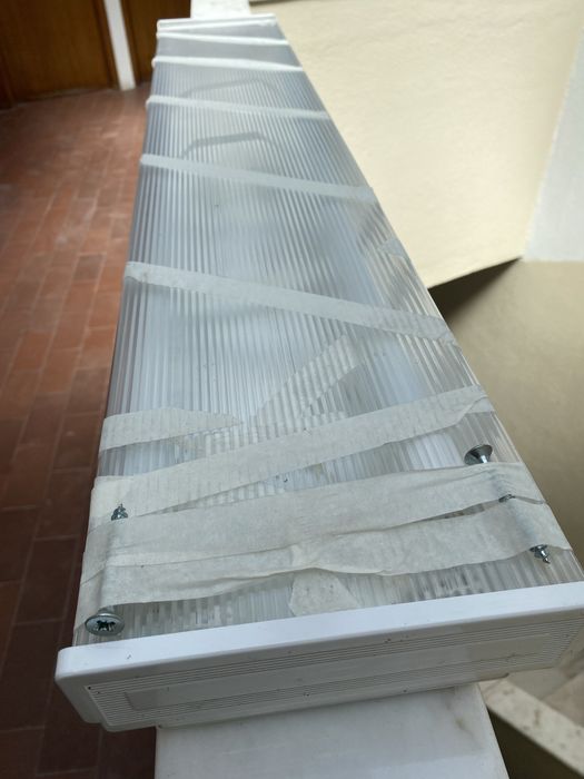 Candeeiro cozinha duplo LED INCLUI 2 lâmpadas