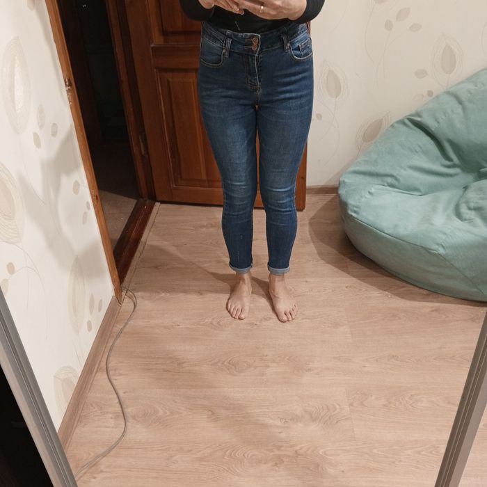 Джинсы  скини, р.М