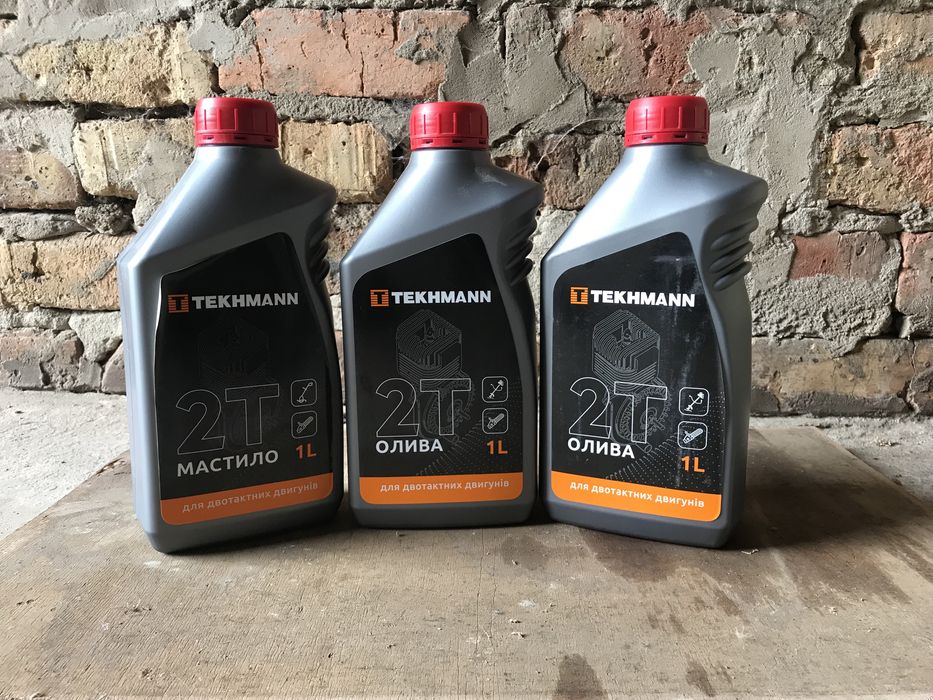 Олива моторна Tekhmann для 2-тактного двигуна 1л