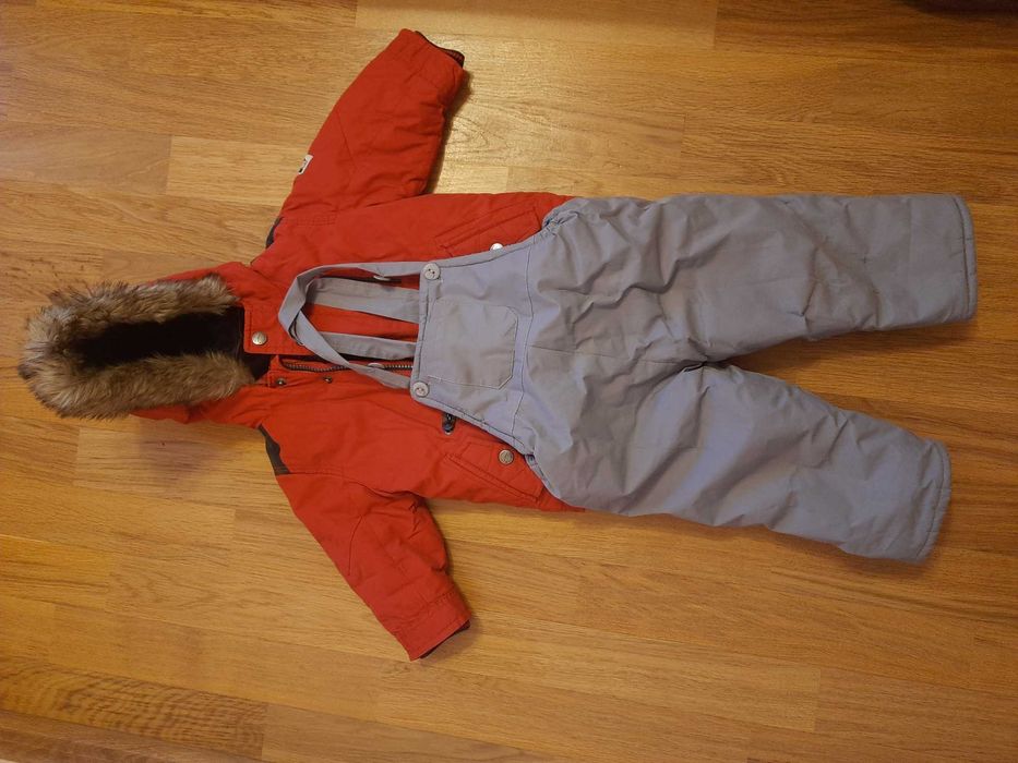 Дитячі зимові курточка та штани 74-80 см