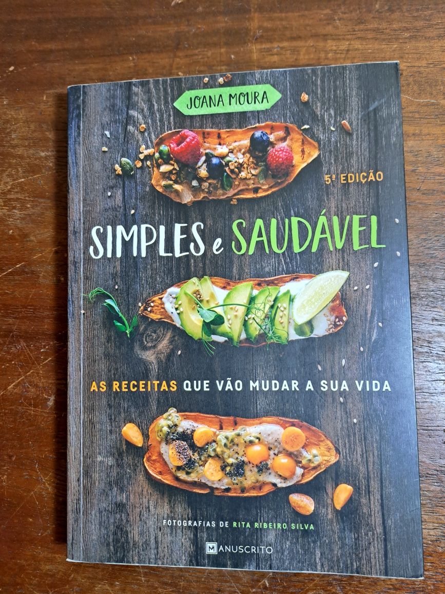 Livro de receitas "Simples e Saudável"