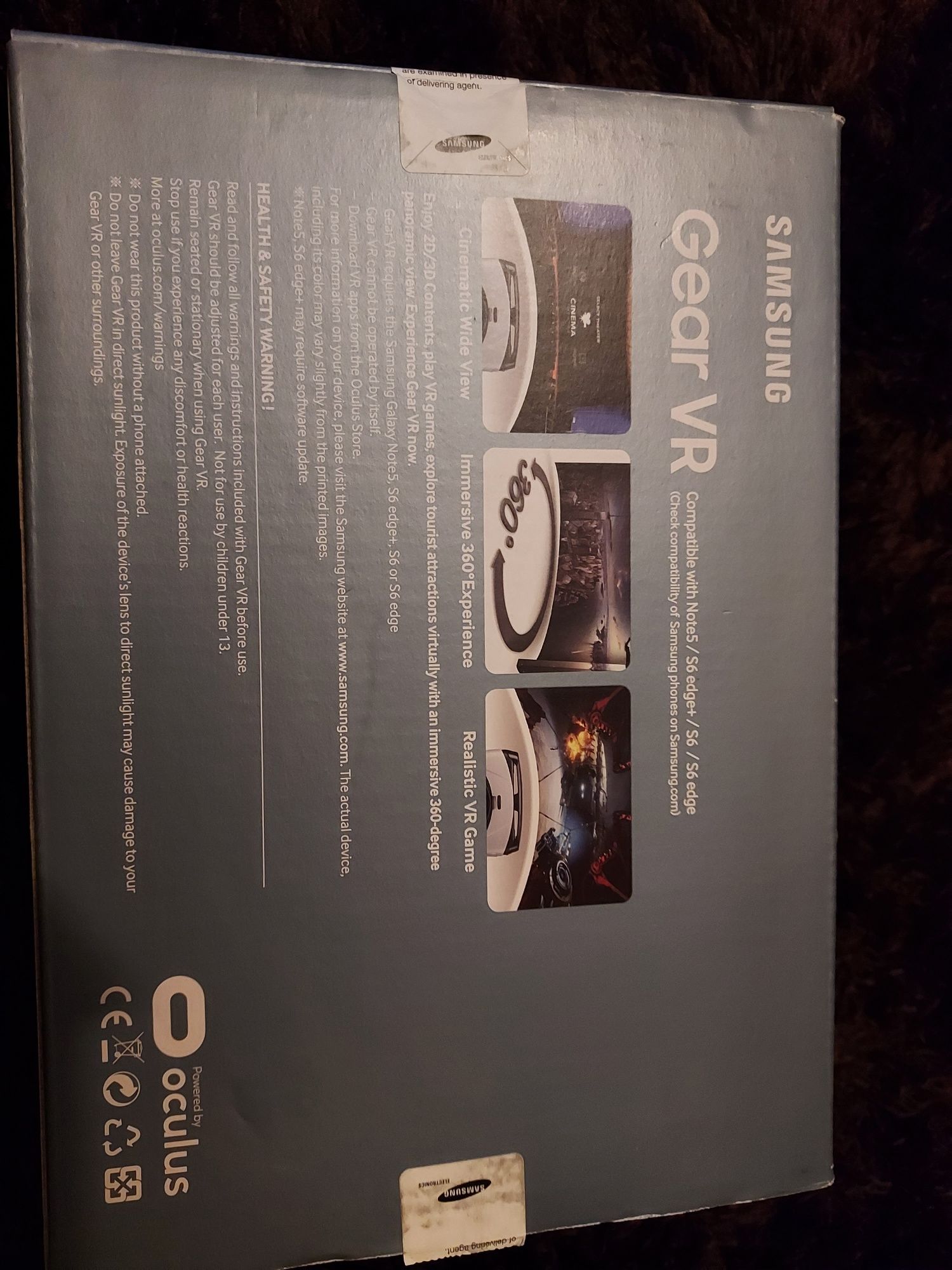 Óculos Gear VR samsung