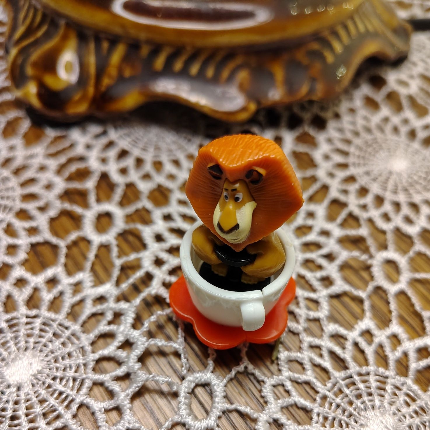 Pingwiny z Madagaskaru Kinder zabawki 3 szt