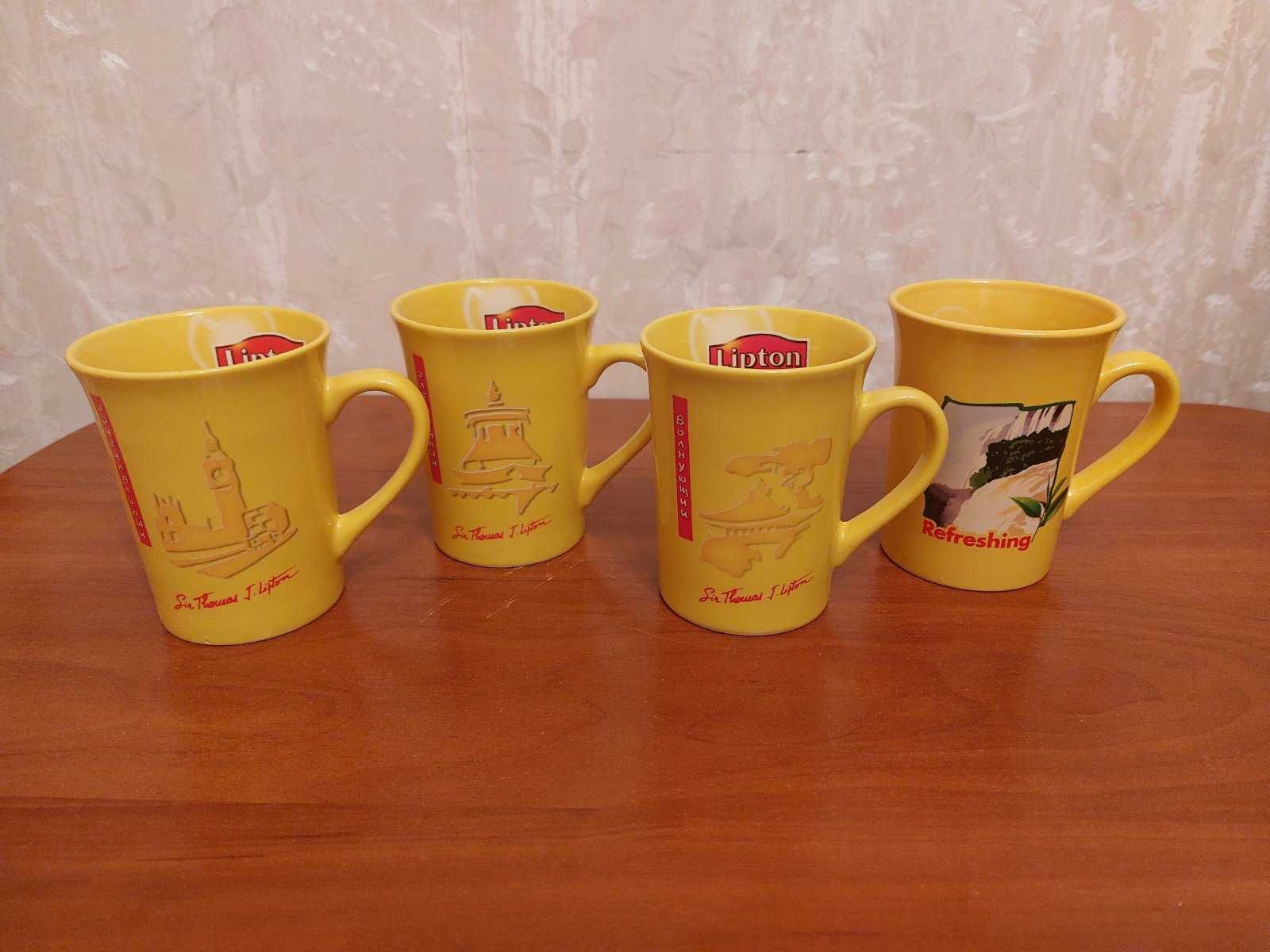 Коллекционные чашки "Lipton".