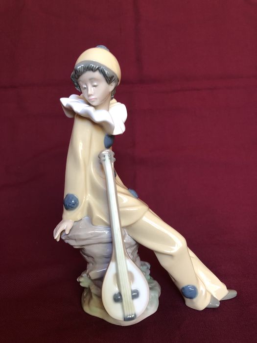 Порцелянова статуетка "Клоун П'єро" NAO by Lladro, Іспанія,