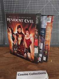 Box DVDs Resident Evil Triologia
