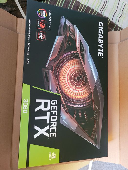Karta Graficzna Gigabyte Nvidia RTX3060 Gaming OC 12 GB