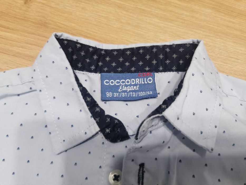 Koszula chłopiec 98 COCCODRILLO