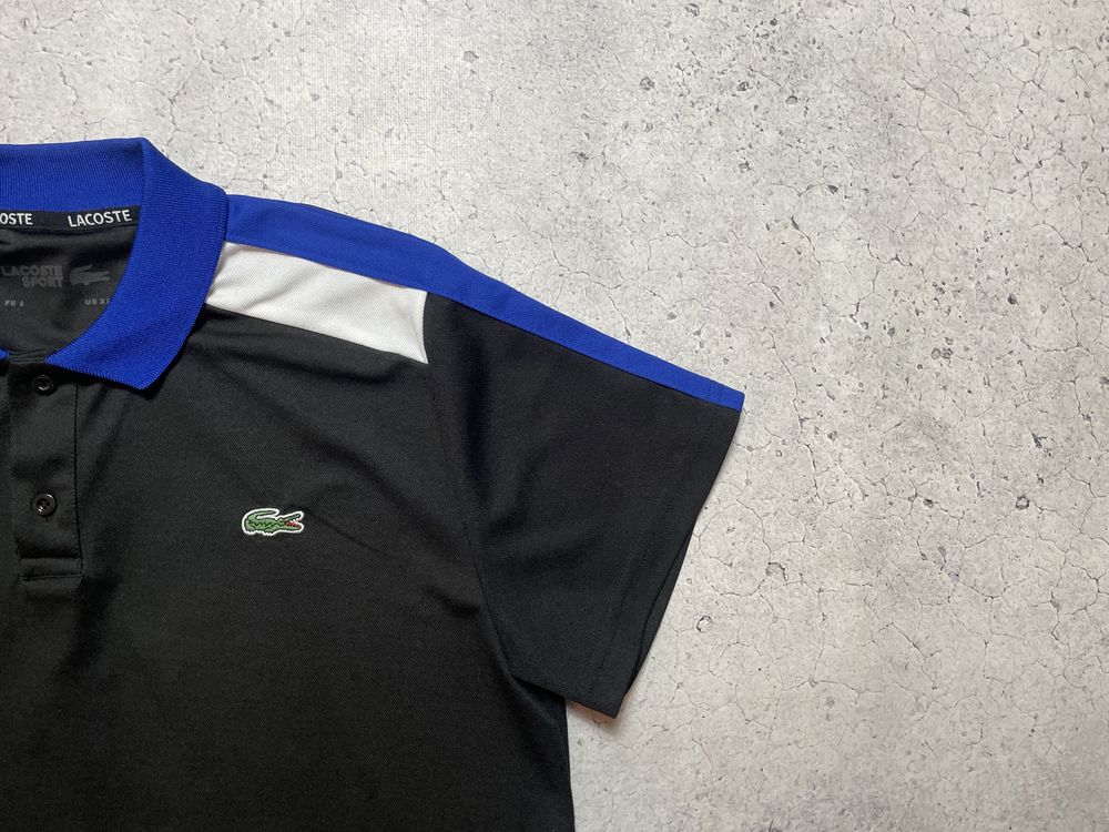 Мужская Оригинальная Футболка Поло Lacoste Sport,Оригинал,Идеал,L-XL