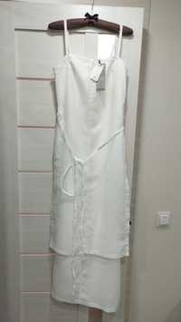 Льняне плаття сарафан