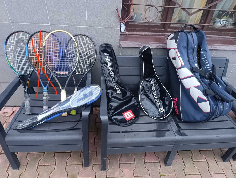 Ракетки, чохли, сумку