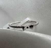 Pierścionek srebrny 925 kokardka  rozmiar 11 nowy Selfie Jewellery
