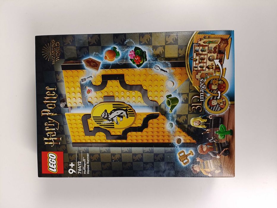 Lego Hufflepuff House Banner 76412 NOVO SELADO