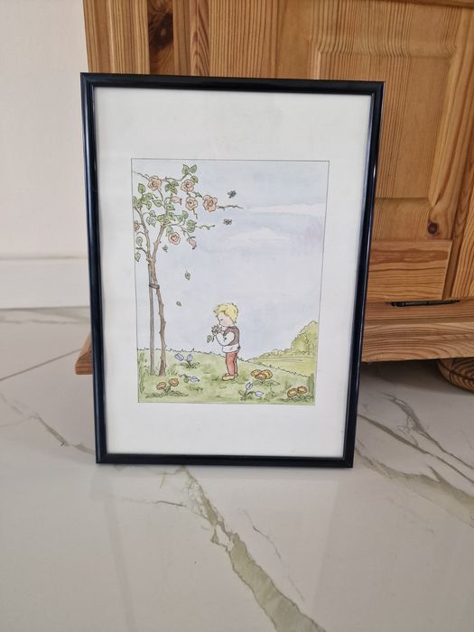 Картина аквареллю