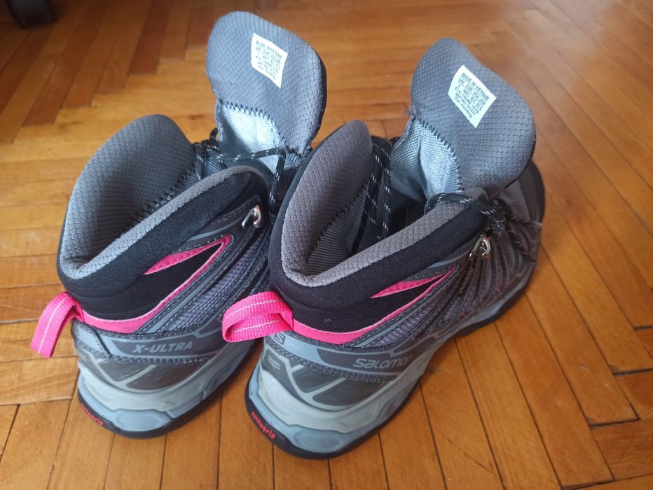 Жіночі трекінгові черевики SALOMON X ULTRA MID 2 GTX Gore-Tex