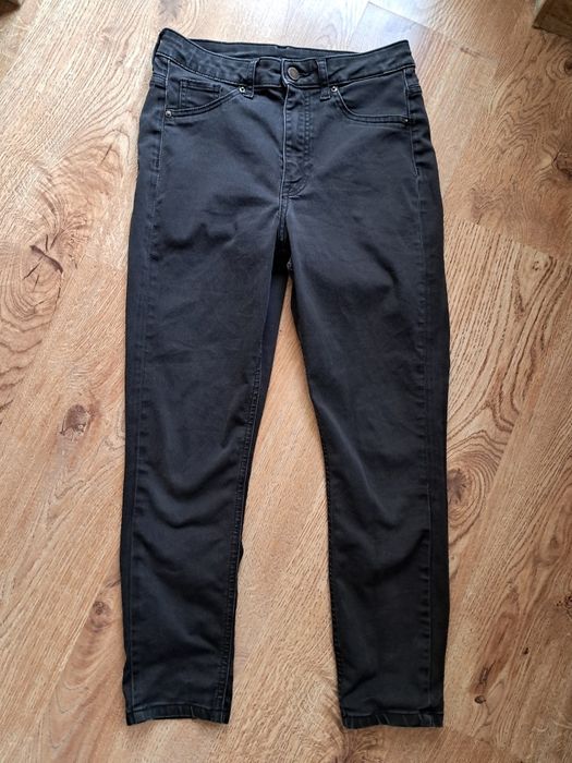 H&M Jegginsy skinny r.XS wysoki stan