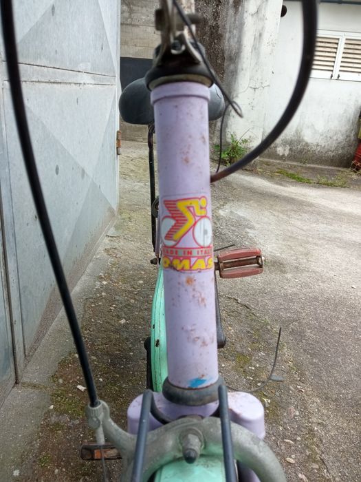 Bicicleta antiga marca OMAS de fabrico Italiano